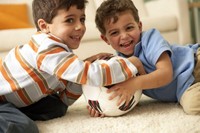 Children Playing on Carpet